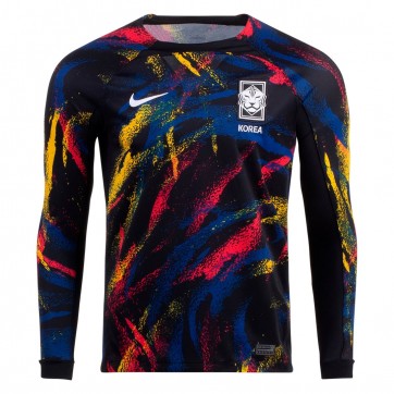 South Korea Jersey Away Long Sleeve Replica World Cup 2022