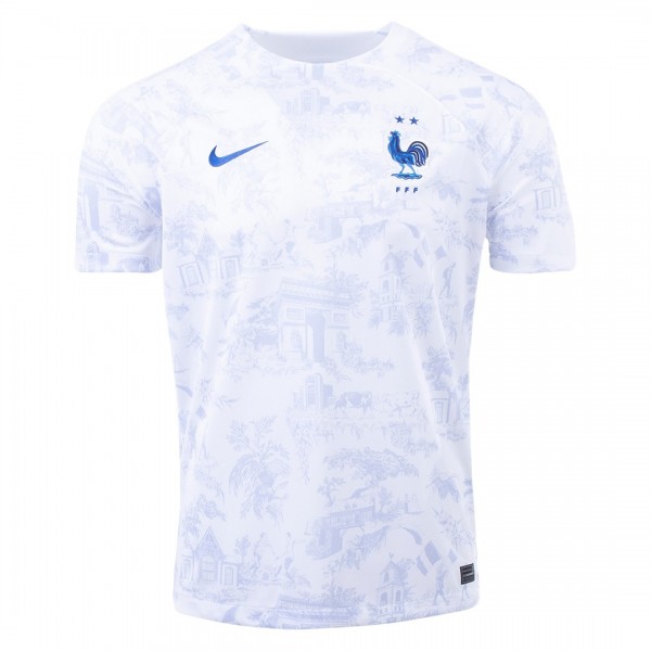 France Soccer Jersey Away Replica World Cup 2022