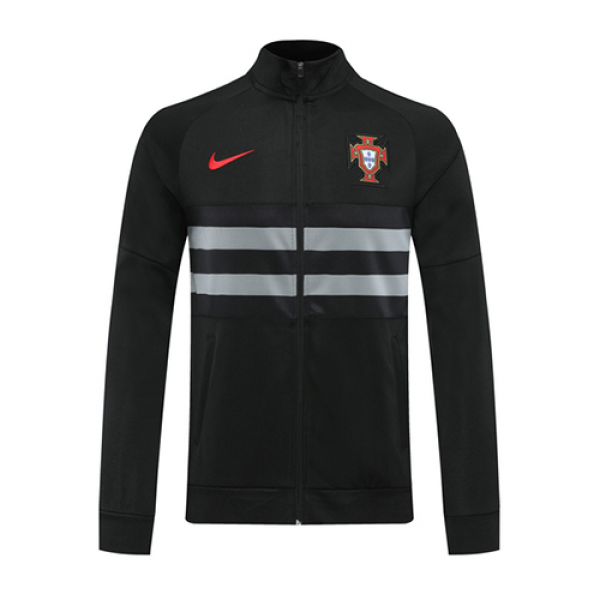 2020 Portugal Black Player Version Tranining Jacket