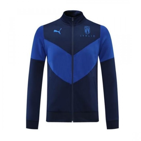 Italy Anthem Jacket Navy 2021/22