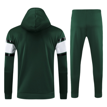 PSG Hoodie Training Kit (Jacket+Pants) Green 2021/22
