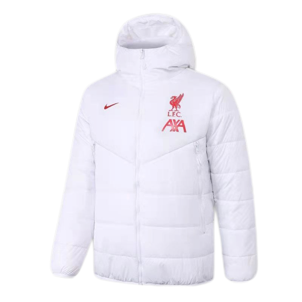 Liverpool Training Winter Jacket White 2021/22