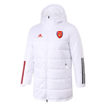 Arsenal Training Winter Long Jacket White 2021/22
