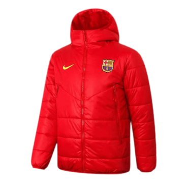 Barcelona Training Winter Jacket Red 2021/22