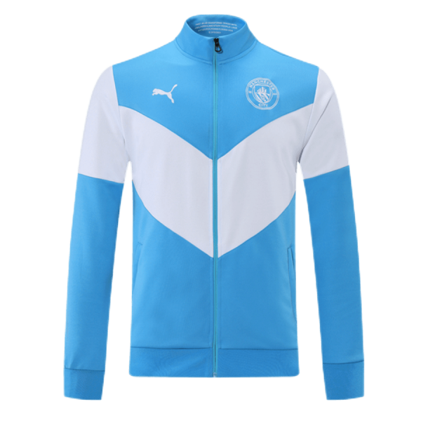 Manchester City Training Jacket Blue&White 2021/22