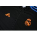 Real Madrid Anthem Jacket Black&Orange 2021/22