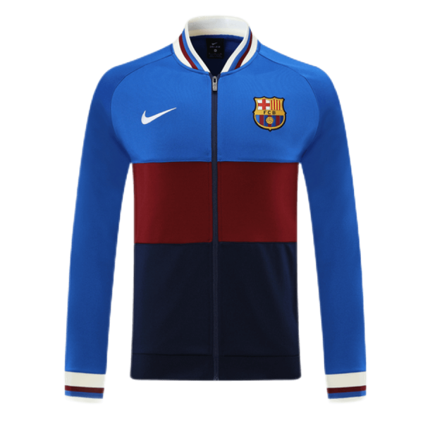 Barcelona Anthem Jacket Blue&Red Replica 2021/22