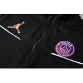 PSG Jordan Training Jacket High Neck Collar Black 2021/22