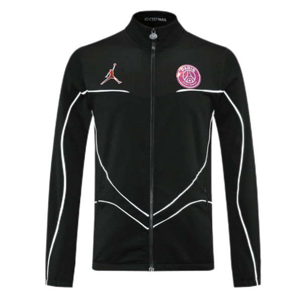 PSG Jordan Training Jacket High Neck Collar Black 2021/22