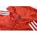 Bayern Munich Windbreaker Hoodie Jacket Red 2021/22