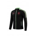 Kid's Manchester United Training Jacket Kit (Jacket+Pants) Black&Cyan 2021/22