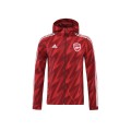 Arsenal Windbreaker Hoodie Jacket Red 2021/22