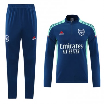 Arsenal Zipper Sweatshirt Kit Navy(Top+Pants) 2021/22