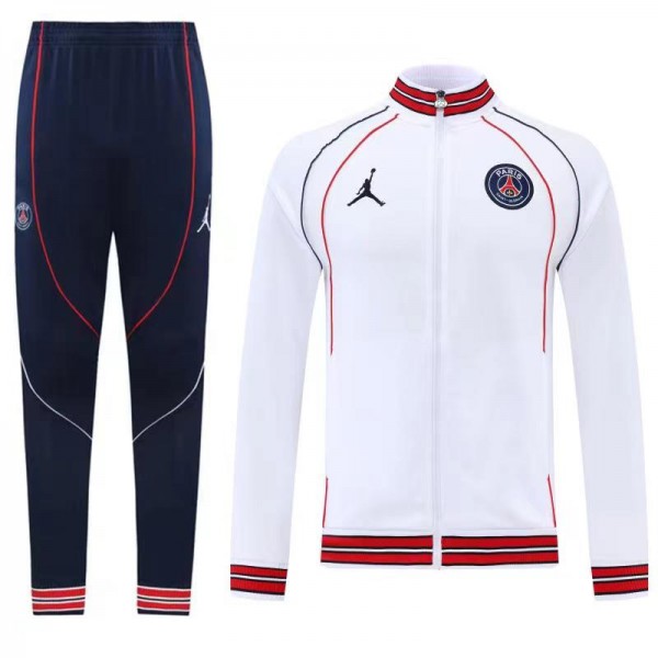 PSG Training Kit (Jacket+Pants) Fourth White 2021/22