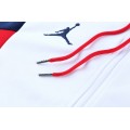 PSG Hoodie Training Kit White (Jacket+Pants) 2021/22