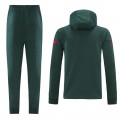 Liverpool Hoodie Training Kit Green&Red (Jacket+Pants) 2021/22