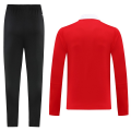 Customize Zipper Sweat Kit(Top+Pants) Red 2021/22