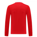 Customize Zipper Sweat Kit(Top+Pants) Red 2021/22