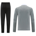 Customize Zipper Sweat Kit(Top+Pants) Gray 2021/22