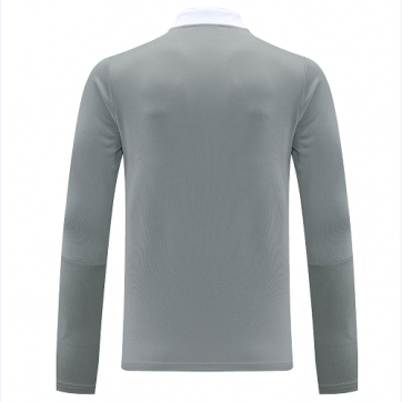 Customize Zipper Sweat Kit(Top+Pants) Gray 2021/22