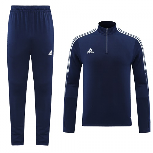 Customize Zipper Sweat Kit(Top+Pants) Navy 2021/22