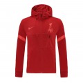 Liverpool Hoodie Jacket Red 2021/22