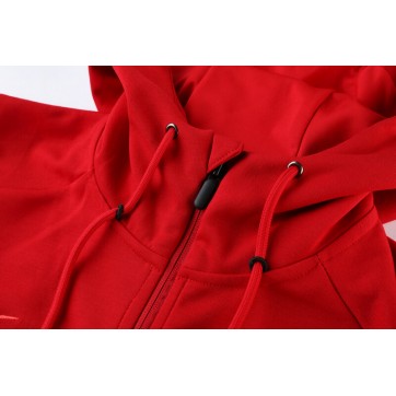 Liverpool Hoodie Jacket Red 2021/22