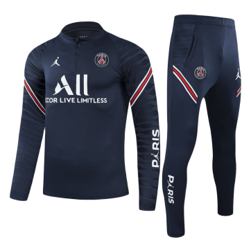 PSG Zipper Sweat Kit(Top+Pants) Navy 2021/22