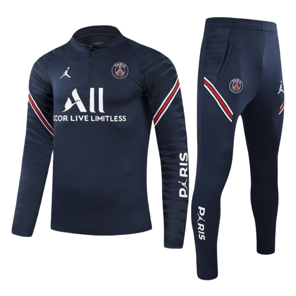 PSG Zipper Sweat Kit(Top+Pants) Navy 2021/22