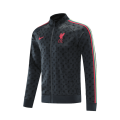 21/22 Liverpool Gray High Neck Collar Training Jacket