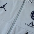 PSG Hoodie Training Kit (Jacket+Pants) Gray 2021/22