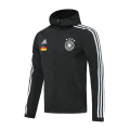 2020 Germany Black Hoody Woven Windrunner