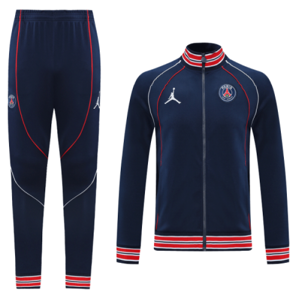 21/22 PSG Dark Navy High Neck Collar Training Kit(Jacket+Trouser)