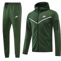 Customize Training Hoodie Kit (Jacket+Pants) Green 2022