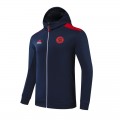 Bayern Munich Hoodie Training Kit Navy (Jacket+Pants) 2021/22