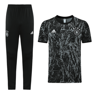 Germany Training Kit (Jersey+Pants) Black 2021/22