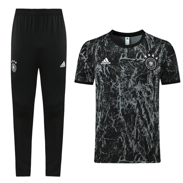 Germany Training Kit (Jersey+Pants) Black 2021/22