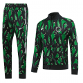 2020 World Cup Nigeria Black&Green Training Kit(Jacket+Trouser)