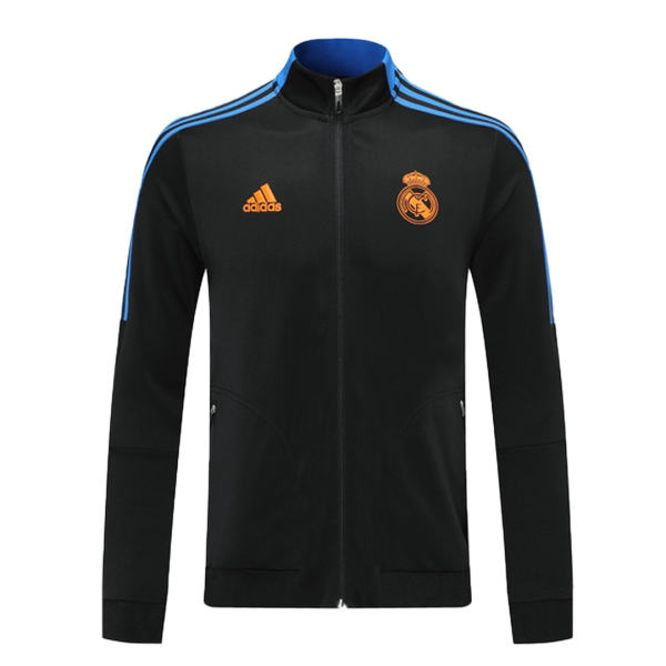 Real Madrid Anthem Jacket Black&Orange 2021/22