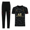 Jordan PSG 21/22Training Kit Shirt & Pants Black