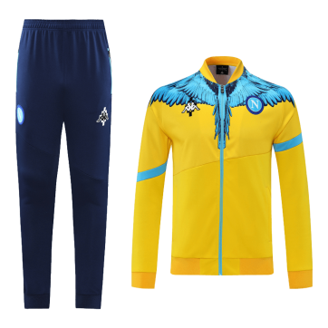 Napoli Training Kit (Top+Pants) Yellow Replica 2021/22