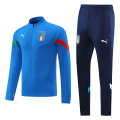 Italy Zipper Sweat Kit(Top+Pants) Blue Replica 2022