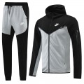 Customize Hoodie Training Kit Gray&Black (Jacket+Pants) 2022