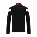 21/22 AC Milan Black&Red&White High Neck Collar Training Jacket