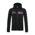 PSG Hoodie Jacket Black&Purple 2021/22