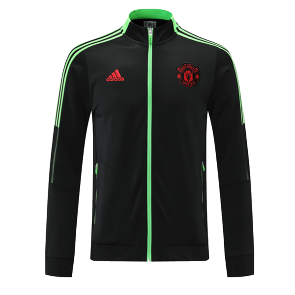 Manchester United Anthem Jacket Black&Green 2021/22