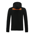 21/22 Juventus Black&Orange Hoodie Sweater