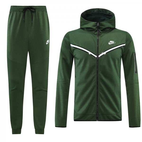 Customize Training Hoodie Kit (Jacket+Pants) Green 2022