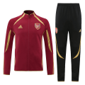 Arsenal Teamgeist Training Kit Black&Red (Jacket+Pants) 2021/22