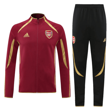 Arsenal Teamgeist Training Kit Black&Red (Jacket+Pants) 2021/22